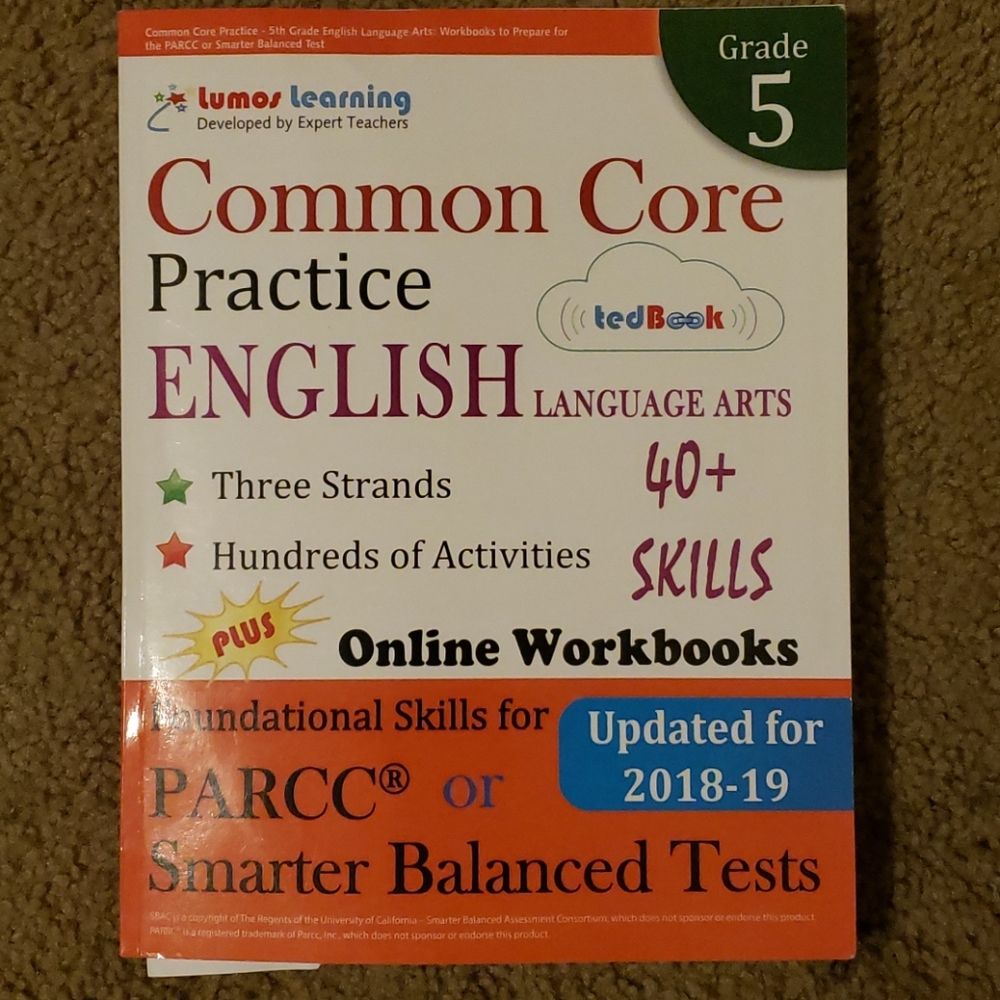 🆕️Grade 5 Common Core Practice Workbook